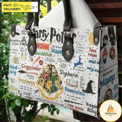 Harry Potter Handbag, Custom Harry Potter Leather Bag,  Harry Shoulder Bag 5