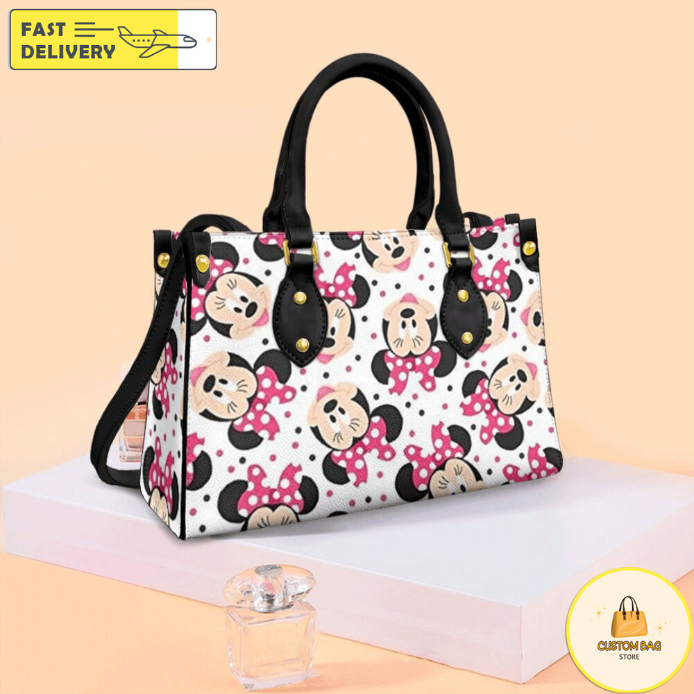 Mickey Handbag, Disney Leather Handbag, Custom Mickey Women Leather Bag 14.jpg