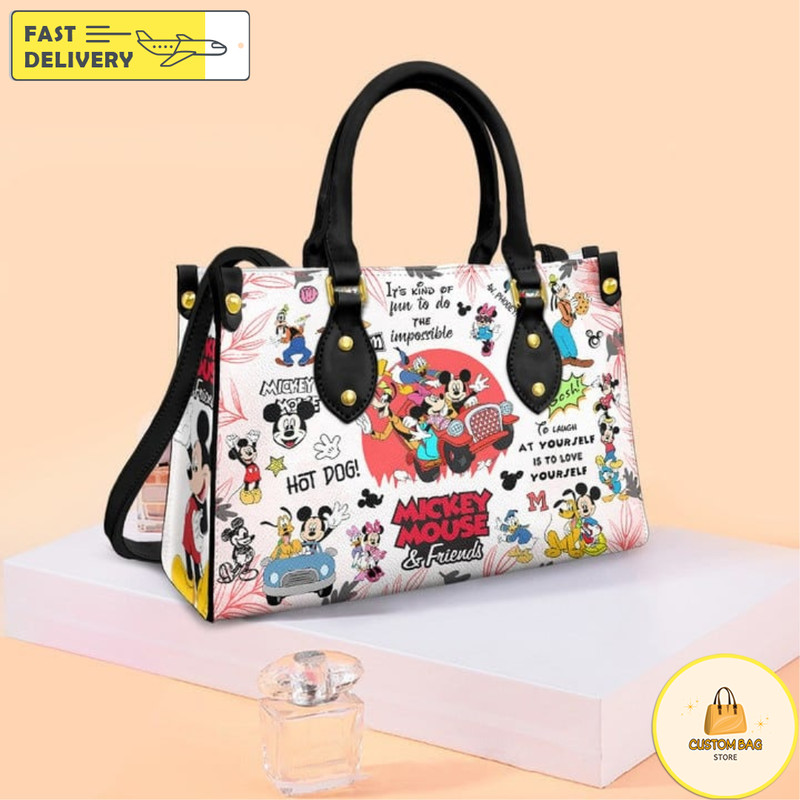 Mickey Leather Bag,Mickey Handbag,Disney Lovers Handbag 1.jpg