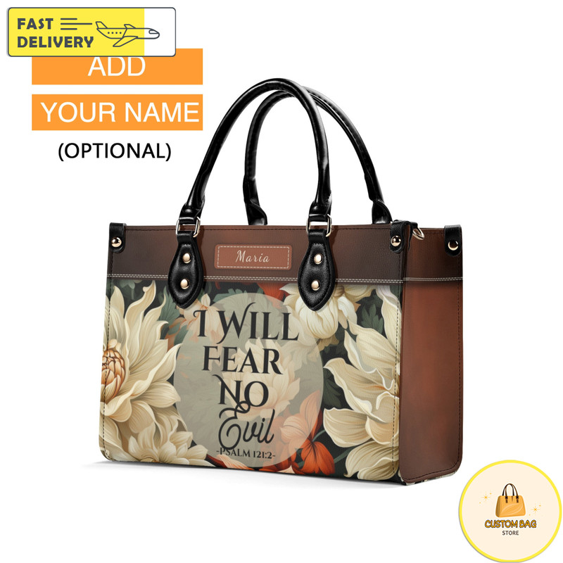 Personalized Leather Bag Custom Name Handbag, Christian Bag Bible Verses Bag Gifts for Women Mom 6.jpg