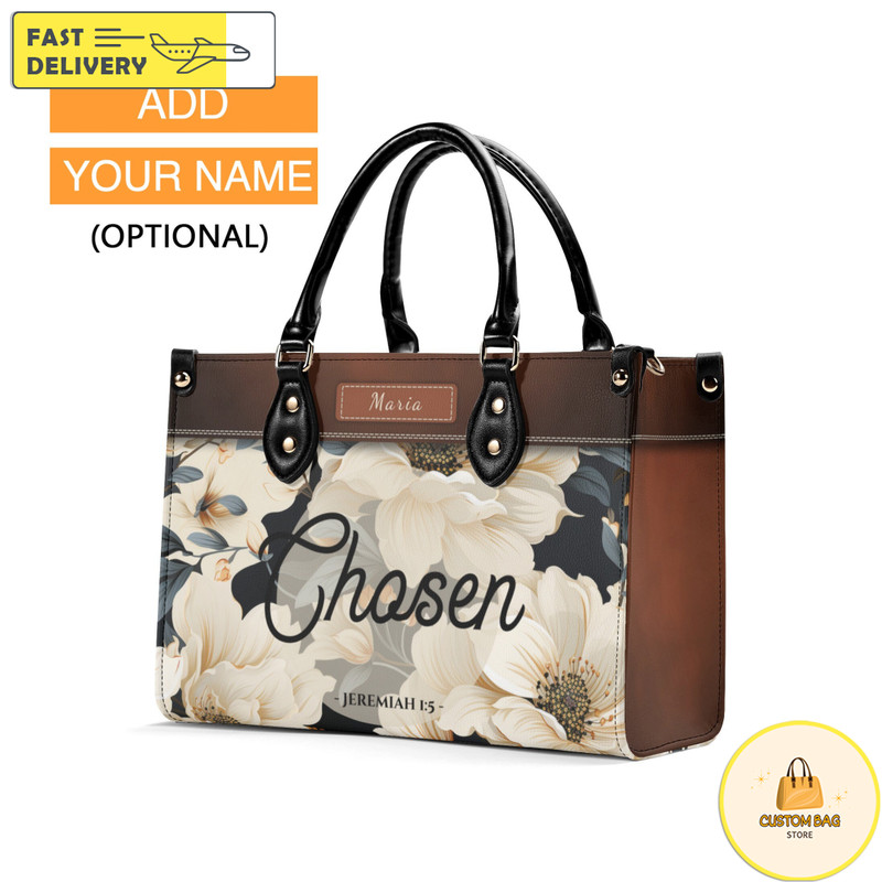 Personalized Leather Bag Custom Name Handbag, Christian Bag Bible Verses Bag Gifts for Women Mom Chr 1.jpg