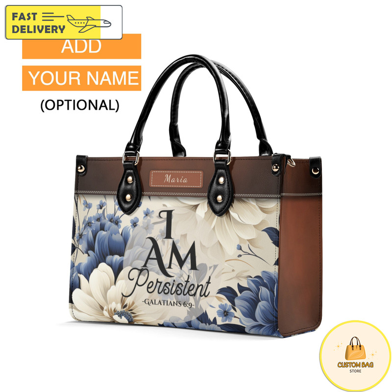Personalized Leather Bag Custom Name Handbag, Christian Bag Bible Verses Bag Gifts for Women Mom Chr 20.jpg