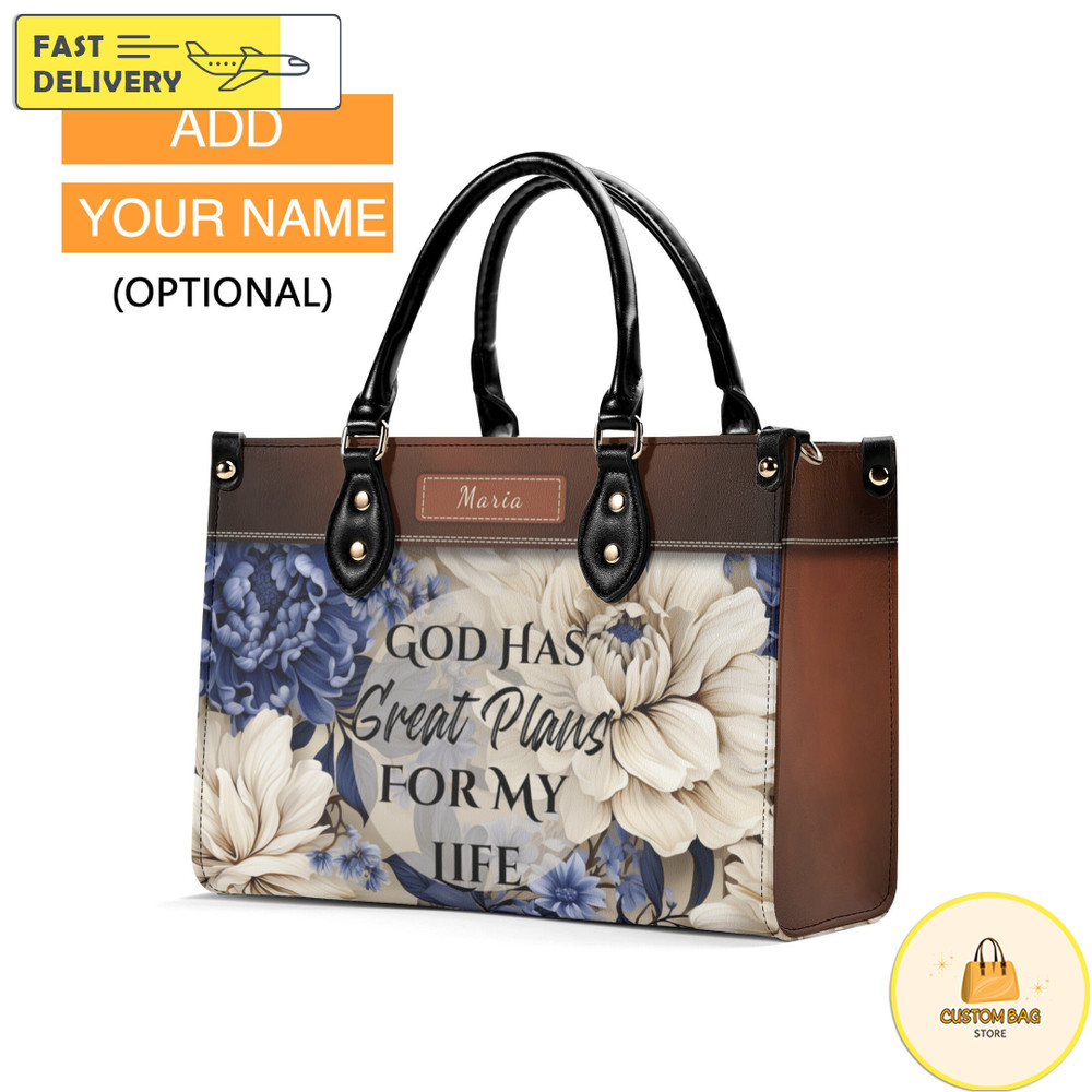 Personalized Leather Bag Custom Name Handbag, Christian Bag Bible Verses Bag Gifts for Women Mom Chr 5.jpg