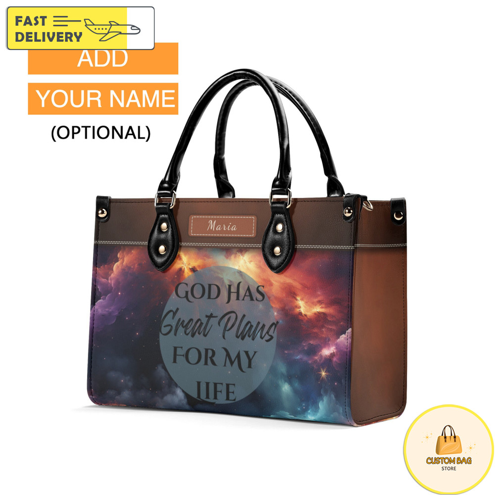 Personalized Leather Bag Custom Name Handbag, Christian Bag Bible Verses Bag Gifts for Women Mom Chr 7.jpg