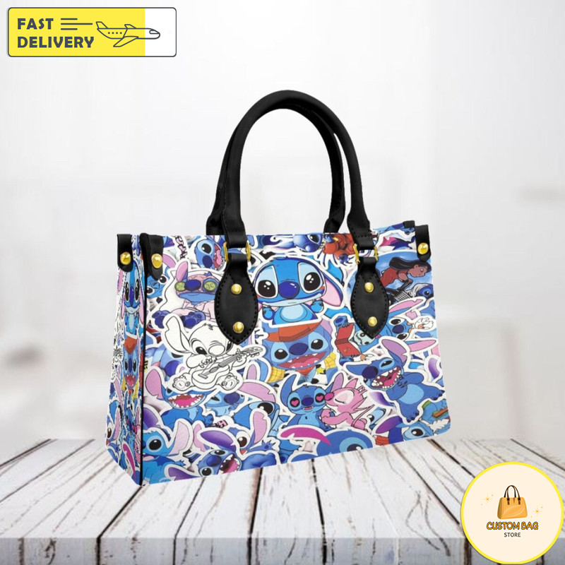 Stitch Leather Bags,Lilo and Stitch, Stitch Lovers HandBag 3.jpg
