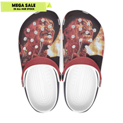 nightmare on elm street clogs, looks like crocs shoes, slipp