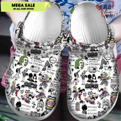 beetlejuice classic crocs shoes for mens womens