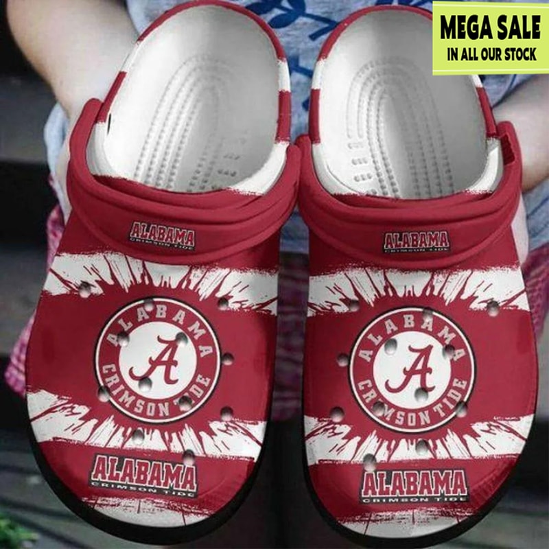 Alabama Crimson Tide Comfortable Crocs For Men Women - T-shirts Low Price.jpg