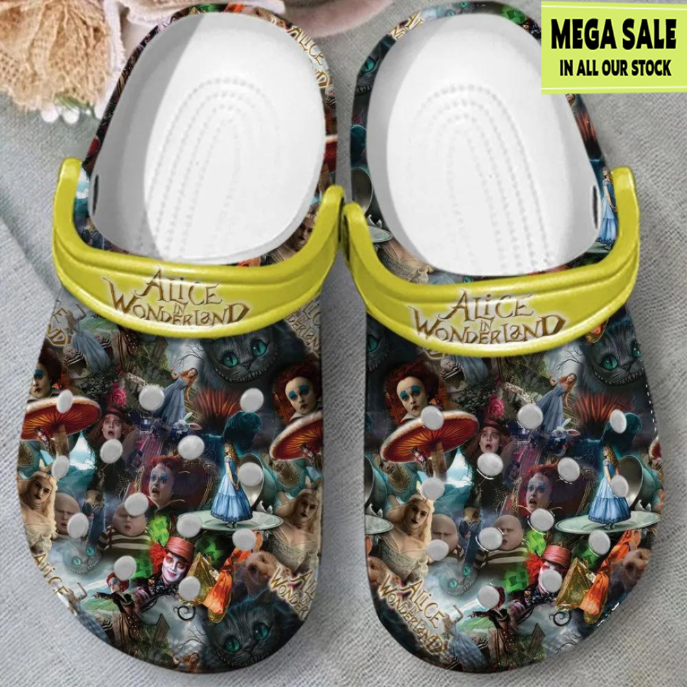 Alice In Wonder Land Crocs Classic - T-shirts Low Price.jpg