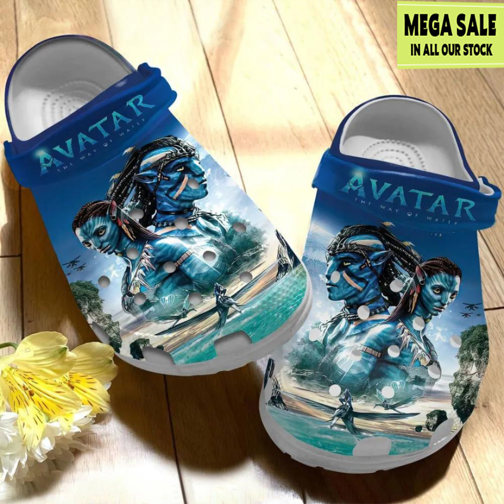 Avatar The Way Of Water 2022 Crocs Crocband Clog - T-shirts Low Price.jpg