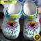 Autism Awareness Crocs Be Kind Sunflower Puzzle Crocband Clog Shoes.jpg