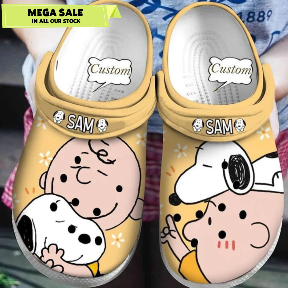 Custom Name Snoopy Movie Crocband Crocs.jpg