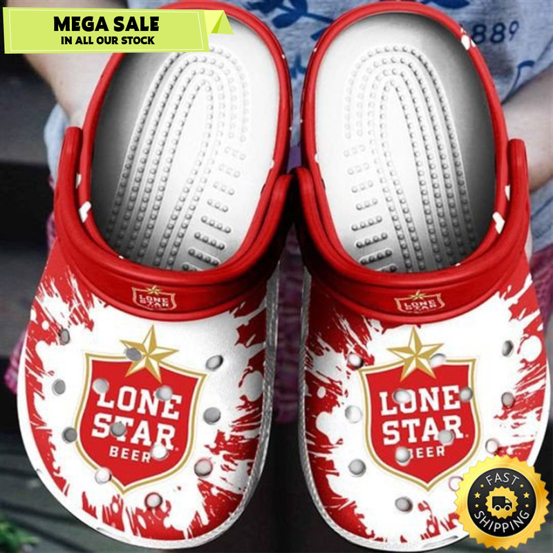 Lone Star Beer Crocs For Men And Women Rubber Crocs Crocband Clogs.jpg