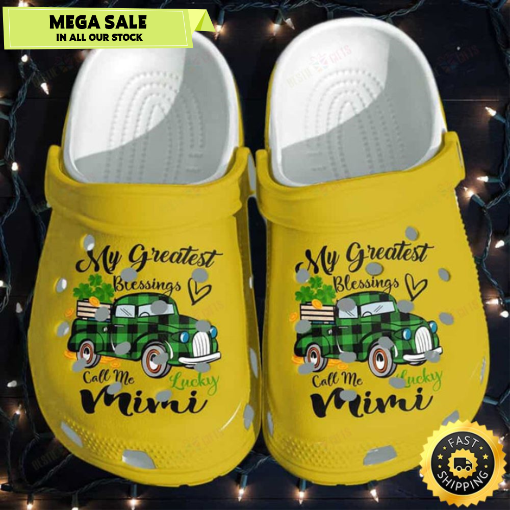 Lucky Mini Blessings Patricks Day Irish Crocs Classic Clogs Shoes.jpg