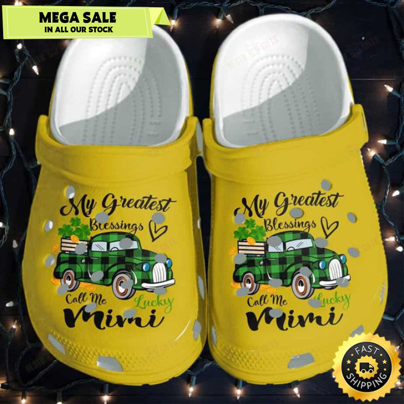 Lucky Mini Blessings Patricks Day Irish Crocs Classic Clogs Shoes.jpg