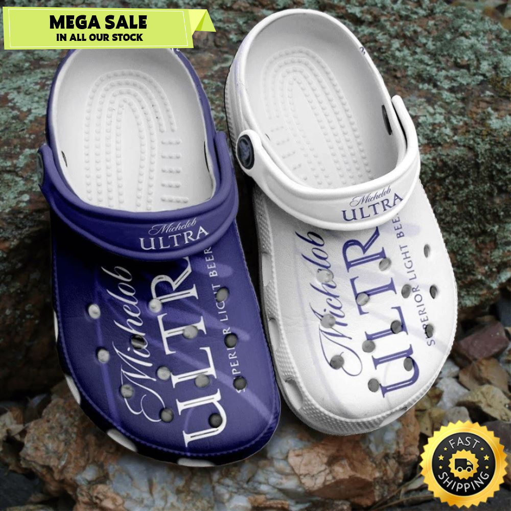 Michelob Ultra Beer Adults Crocs Clogs Shoes Crocband Comfortable For Men Women.jpg