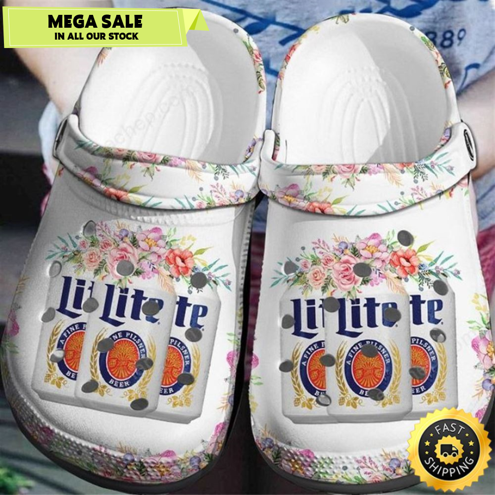Miller Lite Crocband Crocs Shoes.jpg