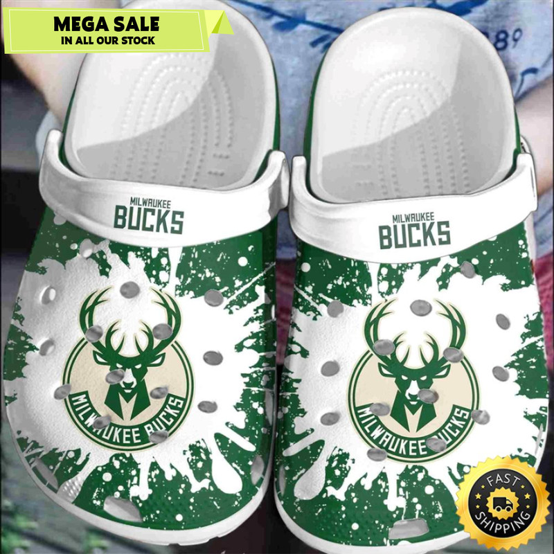 Milwaukee Bucks Basketball Club Crocband Comfortable Clogs Shoes For Men Women.jpg