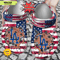 Baseball Crocs Personalized LA Dodgers American Flag Breaking Wall Clog Shoes - 365crocs 1.jpg