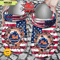 Baseball Crocs Personalized NY Mets American Flag Breaking Wall Clog Shoes - 365crocs 1.jpg