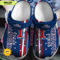 Texas Rangers Baseball Blue Design Elegantly Showcased on Clogs - 365crocs 1.jpg