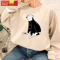 Cow Wearing Love The 1975 Long Sleeve Gifts for The 1975 Fans - Happy Place for Music Lovers.jpg