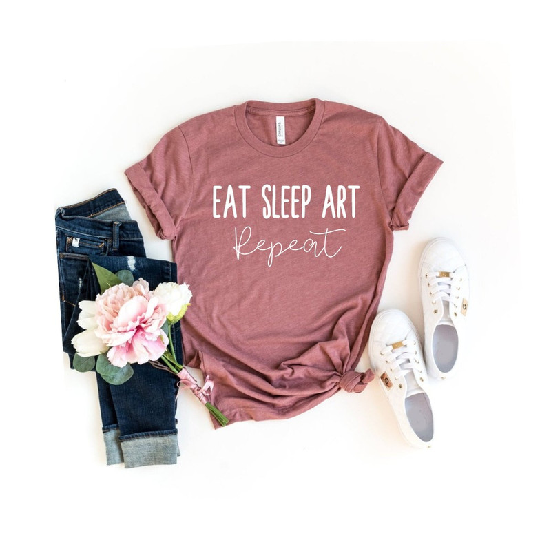 Art Teacher ShirtGraffiti artistPainter Shirt Gifts for Artists Graffiti artist Eat Sleep Art Repeat Shirt Artist shirt Artist gift.jpg