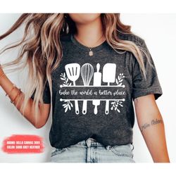 baker shirt baker gift for baker chef shirt chef gift cooking shirt cooking gift culinary teacher christmas baking 3