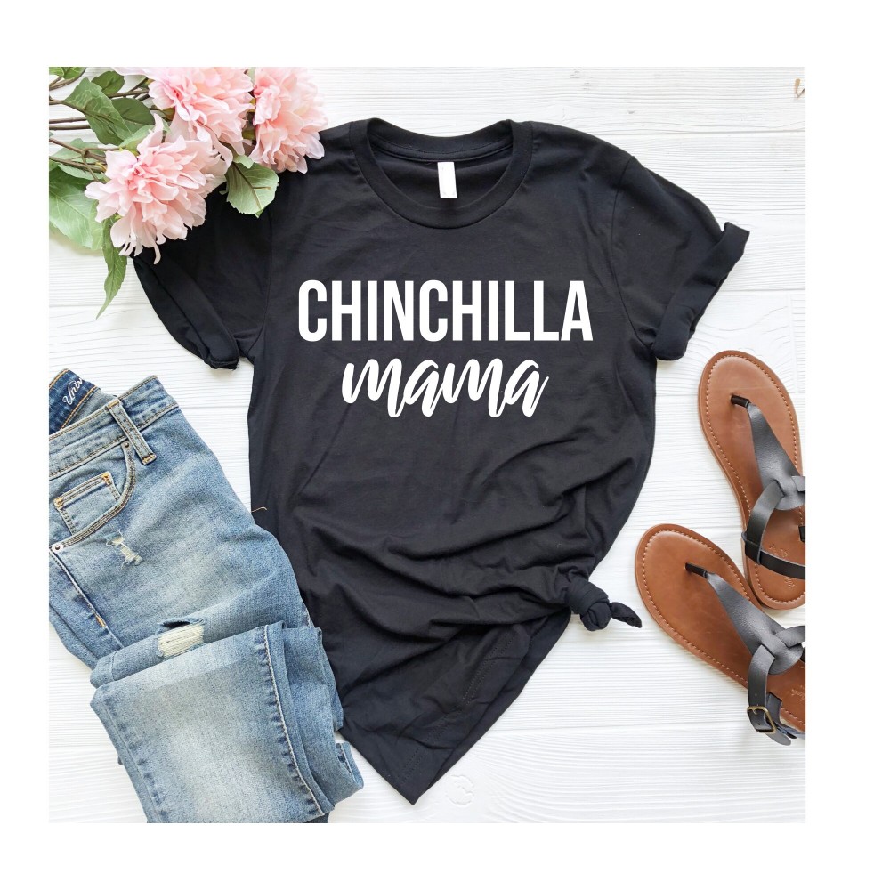 Chinchilla Mama Unisex Shirt - Chinchilla Lover Shirt, Chinchilla TShirt, Chinchilla Owner Gift, Pet Chinchilla Shirt, Chinchilla Clothes OK.jpg