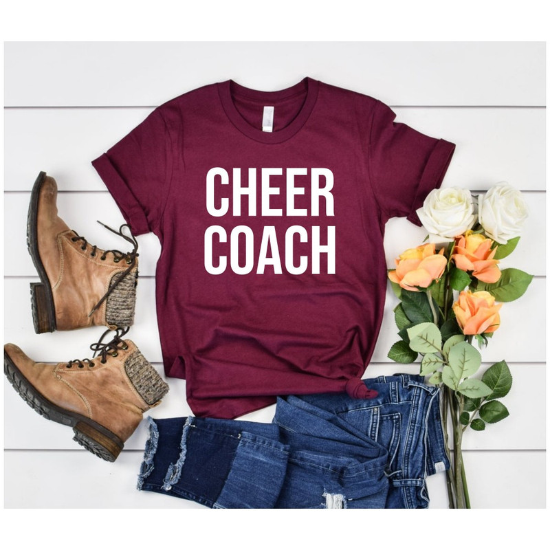 coach life teecoach gift Cheerleading Coach Coach T-shirt womens cheer coach volleyballsoftballsoccerbaseball shirt.jpg