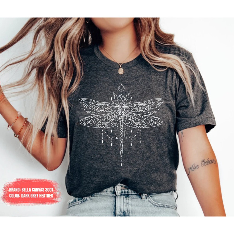Dragonfly Dragonfly Shirt Dragonfly T-shirt dragonfly gift dragonfly lover insect dragonfly t shirt women's soft tee cute boho shirt OK.jpg