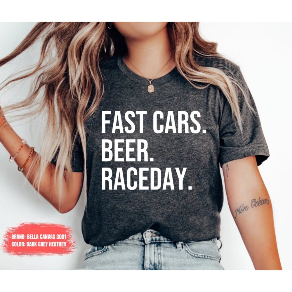 Funny Race shirt checkered flag Funny Racing shirt fast cars shirt beer shirt raceday shirt race day shirt race day carb day racing shirt.jpg