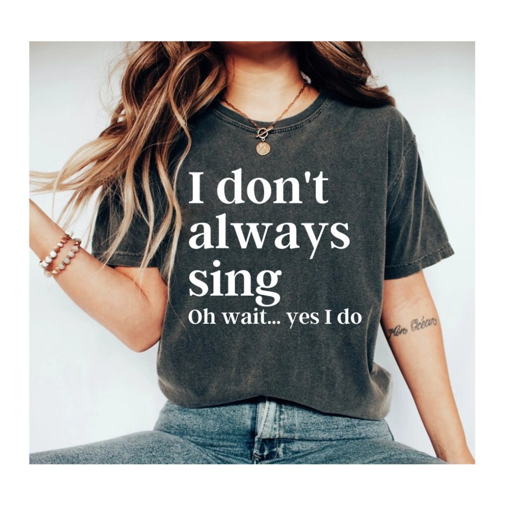 Funny Shirt Theatre Shirt Singer Shirt Music Lover Gift Singing Shirt Karaoke Shirt Music Teacher Shirt 4.jpg