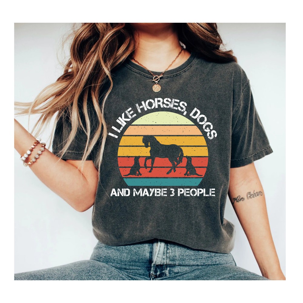 Horse Lover Shirt Girls Horse Shirt Gift For Horse Owner Farmer Shirt Horse Gift Horse T Shirt Farmer Barn Shirt Farm Animal shirt.jpg