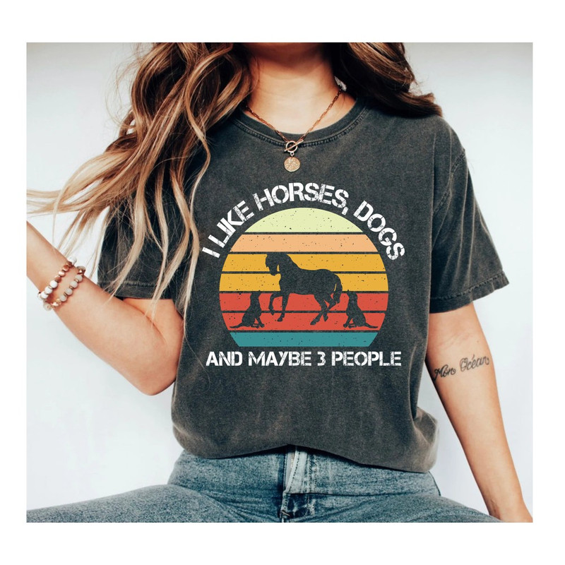 Horse Lover Shirt Girls Horse Shirt Gift For Horse Owner Farmer Shirt Horse Gift Horse T Shirt Farmer Barn Shirt Farm Animal shirt.jpg