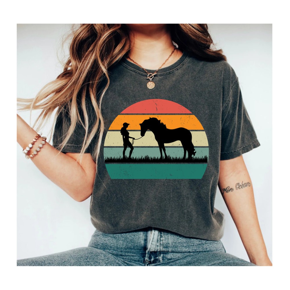 Horse Shirt, Horse Lover Tee, Horse Girl Shirt, gift for Mother, Horse Lover Tees, Horse Lover Gift, Love Horses Shirt, gift for women.jpg