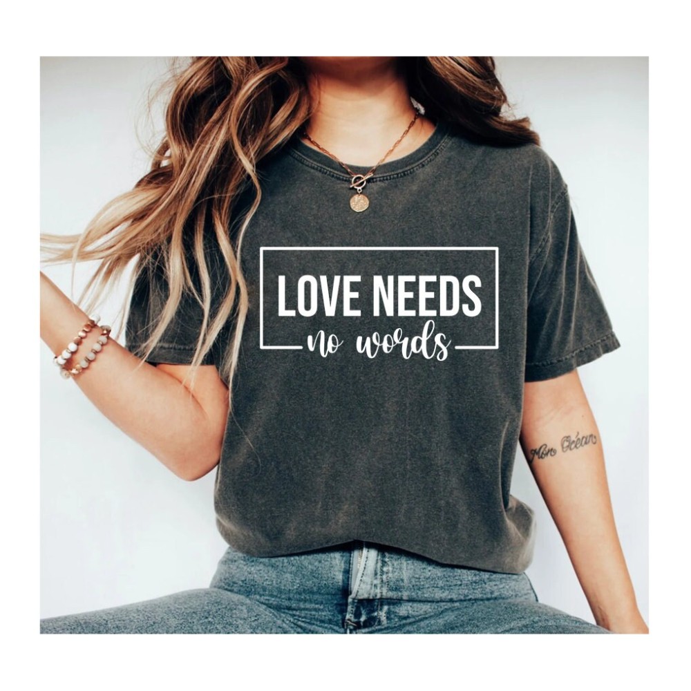 Autism Support Autism Mom Autism t-shirt Autism tee Kindness Autism Love Shirt Love Needs No Words Autism Shirts Autism Awareness.jpg