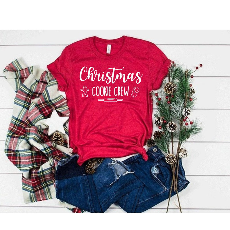 Christmas Cookie Crew Christmas Baking Tee Christmas TShirt Christmas Tee Christmas Baking Shirt Christmas Baking Crew Family Baking.jpg