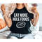 Funny Donut Tee Eat More Hole Foods Donut Birthday Foodie gift Funny Foodie Gift Food Puns Doughnut Tshirt Unisex Graphic Tee OK.jpg