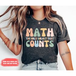 funny math shirt math shirt math teacher math teacher gift math appreciation mathematics shirt math instructor math gift