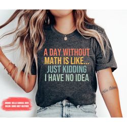 funny math teacher shirt, gift for math teacher, mathematician, mathematics geek tee, sarcasm math teacher shirt, funny