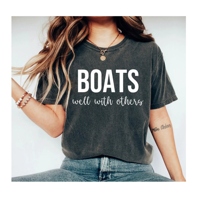 Gifts For Boaters Nautical Gifts Sailing Shirt Funny Boat Shirt - Boating Shirt Boating Gift Funny Pontoon Shirt aunt shirt mom shirt OK.jpg