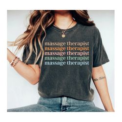 massage therapist shirt massage therapist massage therapy massage shirt masseuse spa shirt mothers day birthday 1
