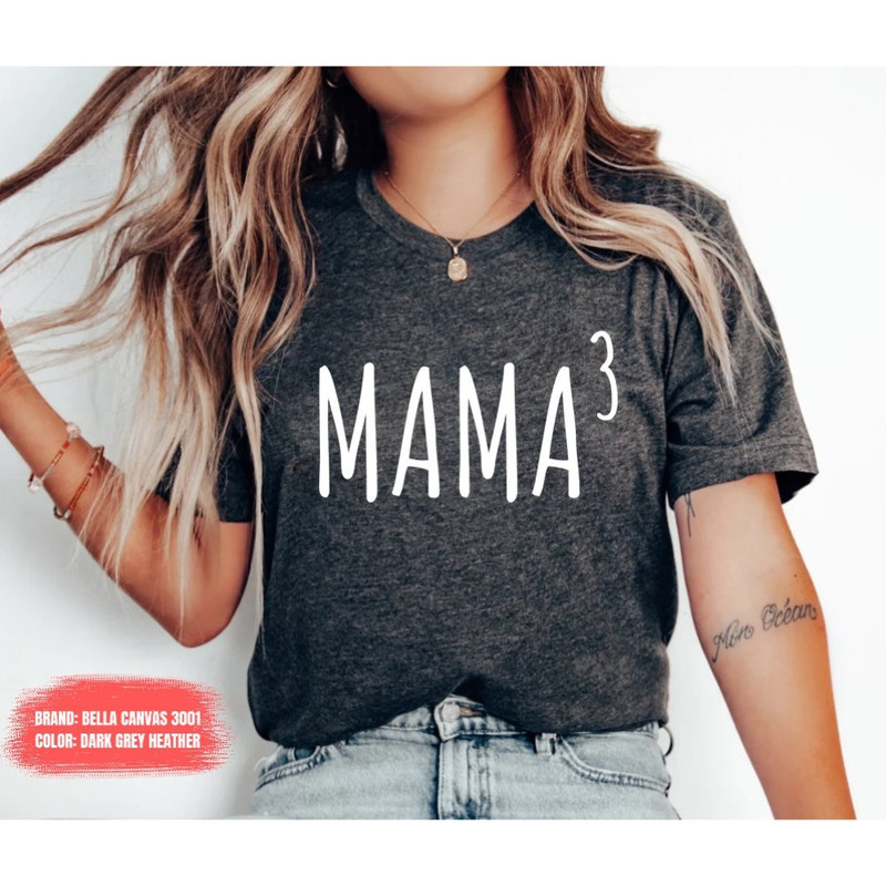 Mom Shirt Mom Gift Mama Pregnancy Announcement Shirt New Mom Gift Mama of three shirt Mama of 3 Mother's Day Gift Christmas gift OK.jpg