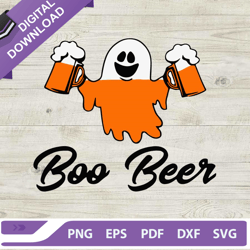 boo beer halloween svg, ghost boo beer svg, funny halloween svg
