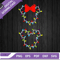 Christmas light mickey head SVG, Mickey Mouse With Christmas Lights SVG, Christmas Mickey Head SVG.jpg