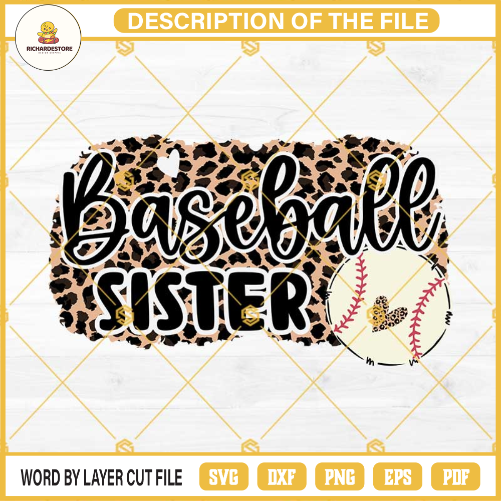 Baseball Sister SVG, Baseball Sister Leopard SVG, Baseball Sister PNG, Baseball SVG, Baseball Sister Designs For Shirts.jpg