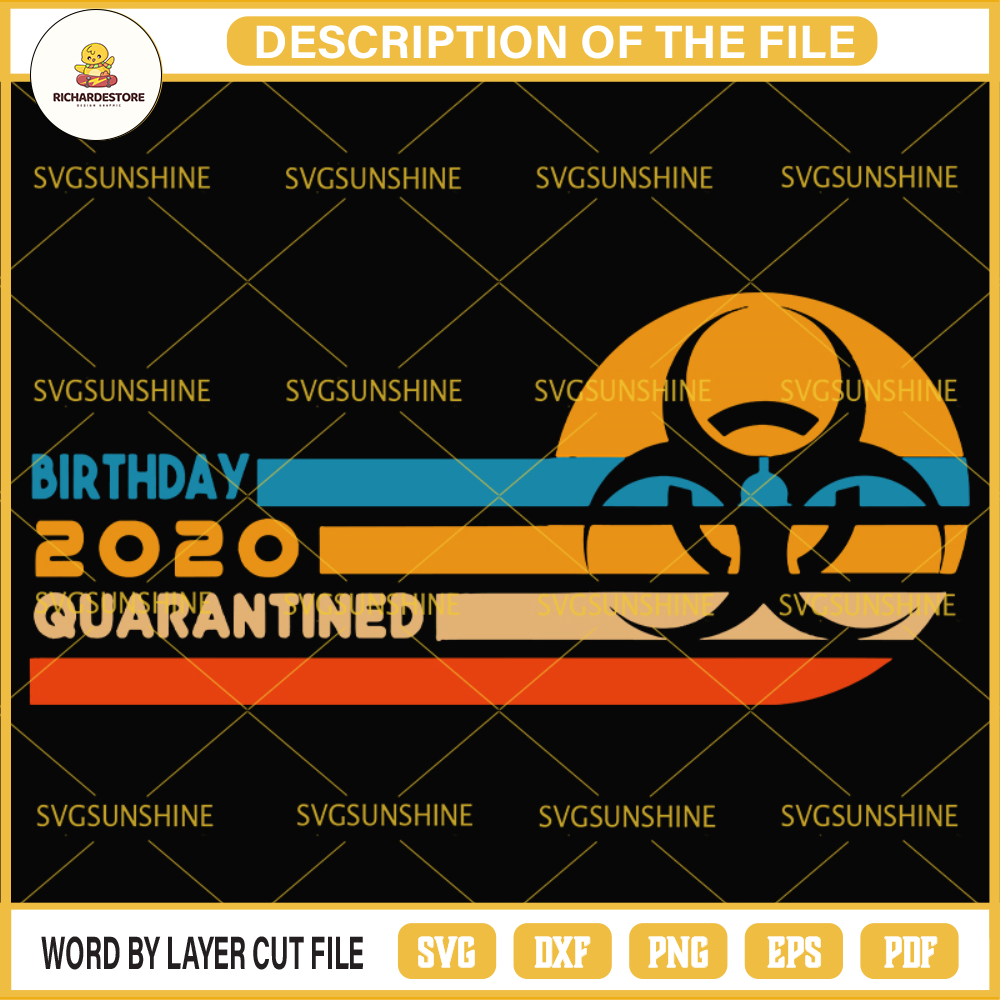 Birthday 2020 Quarantined Svg, Social Distancing Svg, Quarantine Svg.jpg