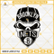 Brooklyn Nets Skull SVG, Brooklyn Nets SVG, Basketball SVG PNG DXF EPS.jpg