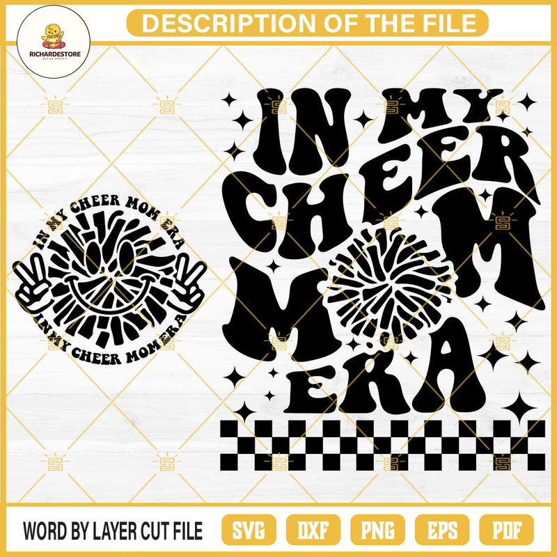 In My Cheer Mom Era SVG, Cheer Mama SVG, Retro Cheer Mom SVG, Cheer Mom Shirt SVG.jpg